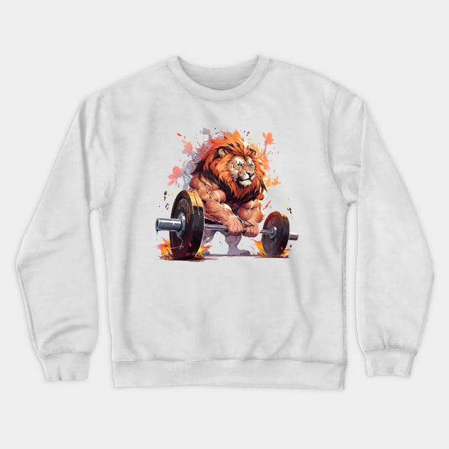 lion Crewneck Sweatshirt by enzo studios